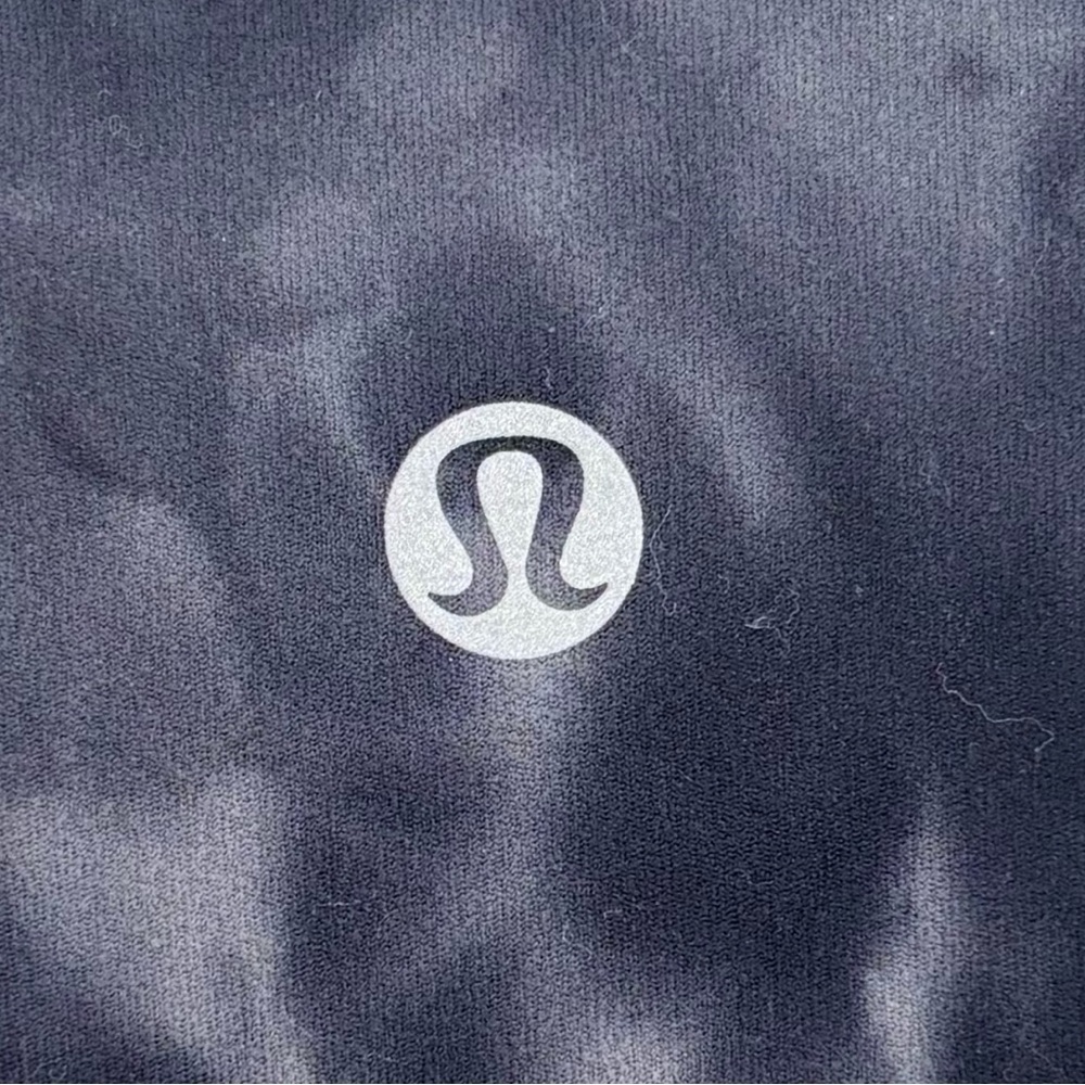 Lululemon Align Shorts 8" Size 2 In Diamond Dye Asphalt Grey True Navy - Picture 3 of 5